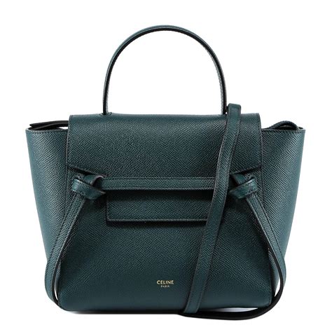 celine bag nano green